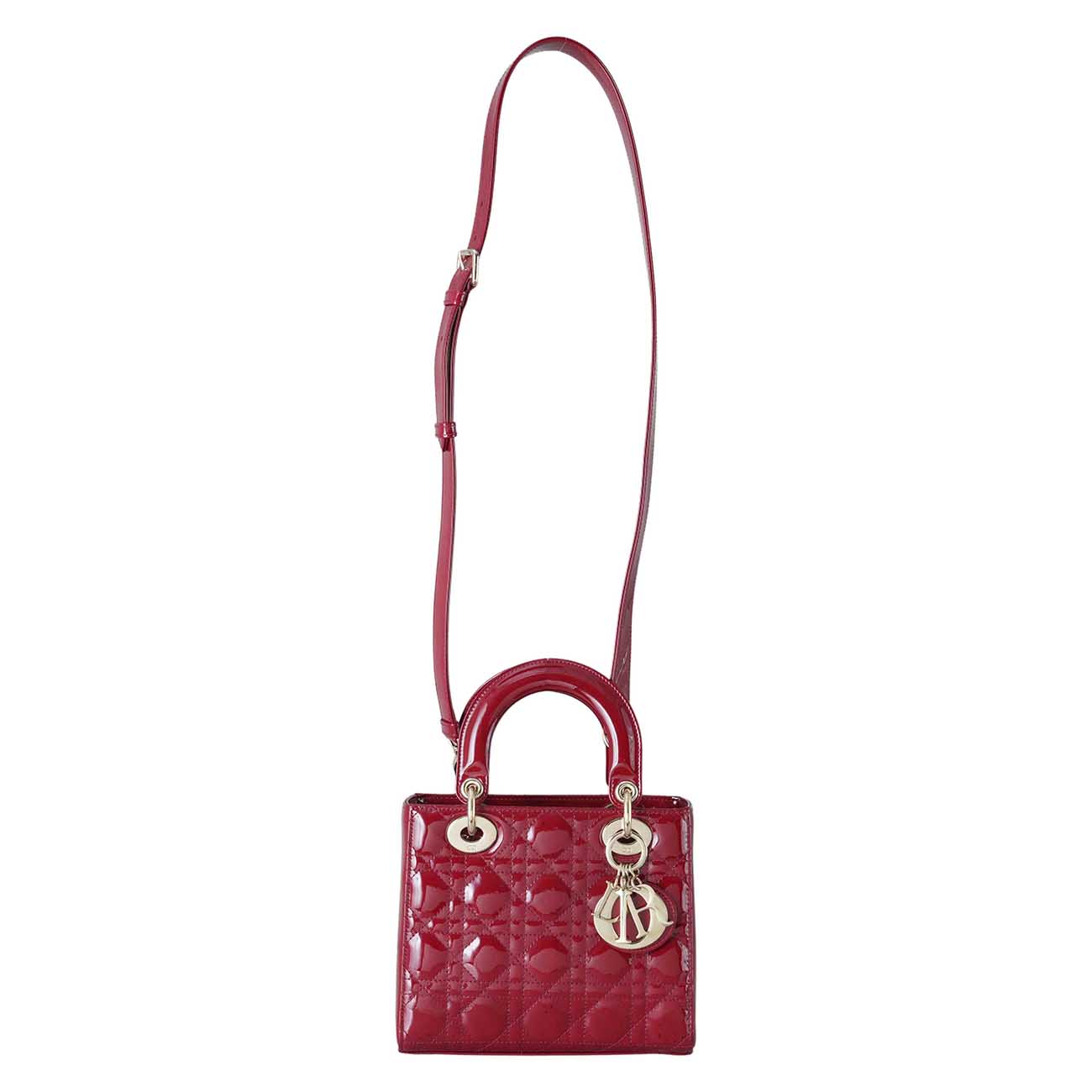 CHRISTIAN DIOR(USED)크리스찬디올 페이던트 레이디디올 스몰 백